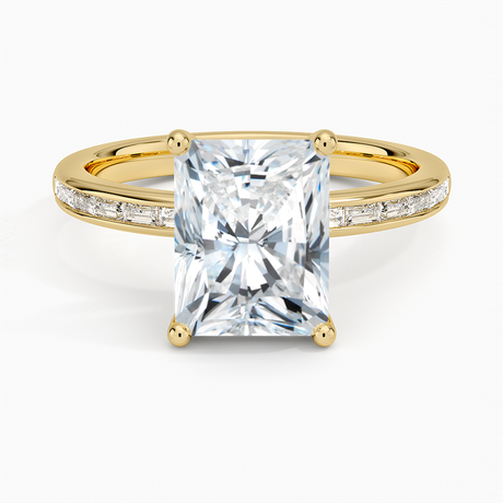 Tabitha Channel Set Baguette Diamond Ring