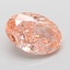 3.03 Ct. Fancy Vivid Pink Oval Lab Grown Diamond