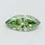 0.50 Ct. Fancy Vivid Pacific Green Marquise Lab Grown Diamond