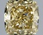 3.06 Ct. Fancy  Yellow Cushion Lab Grown Diamond