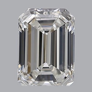 Emerald diamond — real photo