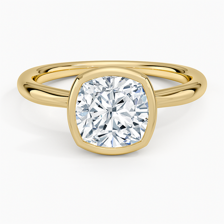 Freesia Bezel Solitaire Ring