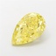 2.38 Ct. Fancy Vivid Yellow Pear Lab Grown Diamond