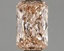 0.99 Ct. Fancy Intense Orangy Pink Radiant Lab Grown Diamond