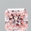 2.54 Ct. Fancy Intense Pink Radiant Lab Grown Diamond