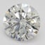 2.56 Ct. Faint Pink Round Diamond