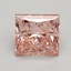 3.01 Ct. Fancy Intense Pink Princess Lab Grown Diamond