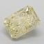 2.10 Ct. Fancy Intense Yellow Radiant Lab Grown Diamond