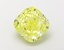 1.11 Ct. Fancy Vivid  Yellow Cushion Lab Grown Diamond