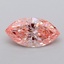 1.50 Ct. Fancy Vivid  Pink Marquise Lab Grown Diamond