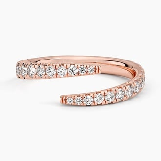 Sonya Pavé Lab Diamond Wrap Ring (3/4 ct. tw.)