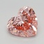 3.60 Ct. Fancy Vivid Pink Heart Lab Grown Diamond