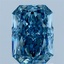 2.15 Ct. Fancy Vivid Blue Radiant Lab Grown Diamond