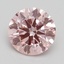 1.92 Ct. Fancy Intense Pink Round Lab Grown Diamond