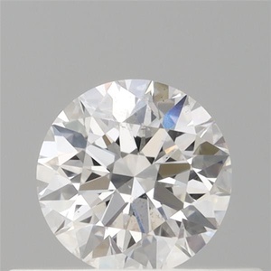 Round diamond — real photo