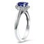 The Cyndy Ring, smalltop view on a hand