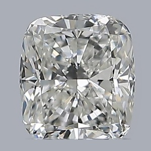 Cushion diamond — real photo