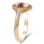 The Sherry Ring, smalltop view on a hand