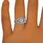 The Genesis Ring, smalltop view on a hand