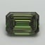 7.86 Ct. Fancy Vivid Green Emerald Lab Grown Diamond