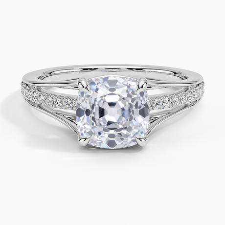 Tressa Split Shank Diamond Ring - Brilliant Earth