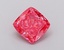 1.00 Ct. Fancy Vivid  Pink Cushion Lab Grown Diamond