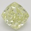 1.12 Ct. Fancy Yellow Cushion Diamond