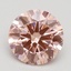 2.10 Ct. Fancy Intense Pink Round Lab Grown Diamond