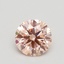 0.64 Ct. Fancy Intense Pink Round Lab Grown Diamond
