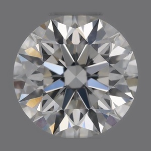 Round diamond — real photo