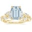 18K Yellow Gold Secret Garden Diamond Ring (1/2 ct. tw.), smalltop view