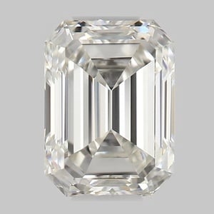 Emerald diamond — real photo