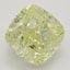 2.20 Ct. Fancy Light Yellow Cushion Diamond