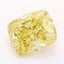 2.01 Ct. Fancy Intense Yellow Cushion Lab Grown Diamond