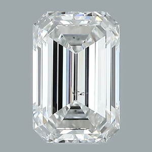 Emerald diamond — real photo