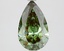 2.03 Ct. Fancy Vivid Green Pear Lab Grown Diamond