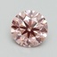 1.50 Ct. Fancy Intense Pink Round Lab Grown Diamond