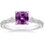 Platinum Primrose Diamond Ring, smalltop view