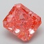 3.21 Ct. Fancy Vivid Pink Radiant Lab Grown Diamond