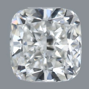 Cushion diamond — real photo