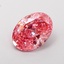 1.84 Ct. Fancy Vivid Pink Oval Lab Grown Diamond