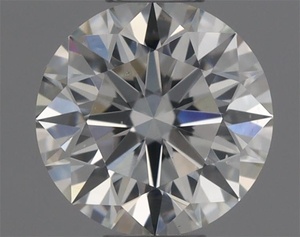Round diamond — real photo