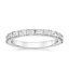 18K White Gold Gemma Baguette Diamond Ring (1/2 ct. tw.), smalltop view