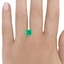 7.6x7.5mm Asscher Colombian Emerald, smalladditional view 1