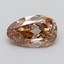 2.06 Ct. Light  Brown Pear Lab Grown Diamond