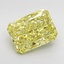 2.21 Ct. Fancy Intense Yellow Radiant Lab Grown Diamond