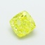 1.45 Ct. Fancy Intense  Yellow Cushion Lab Grown Diamond