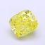 1.72 Ct. Fancy Intense  Yellow Cushion Lab Grown Diamond