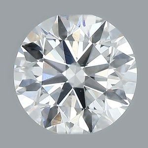 Round diamond — real photo