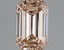 1.53 Ct. Fancy Orangy Pink Emerald Lab Grown Diamond